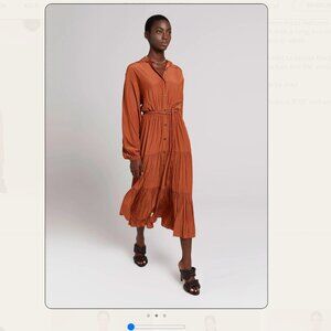 ALC midi dress with "rope" belt